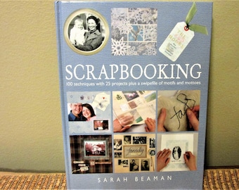 Scrapbooking How To Book Hardcover by Sarah Beaman Projects Techniques blm