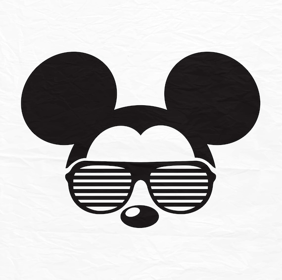 Download Disney Mickey Mouse Sunglasses Icon Head Ears Digital