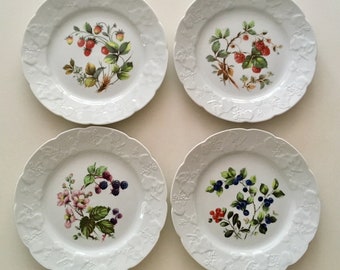 French Dansk International Berry Plates (set of 4)