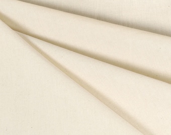 48" Unbleached Muslin Fabric - by the Yard