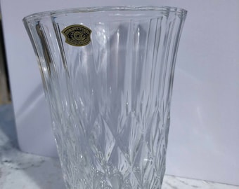 Antique Val St. Lambert Crystal Vase