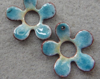 Enamel Jewelry Findings- -Lazy Daisy: 2018 F-376