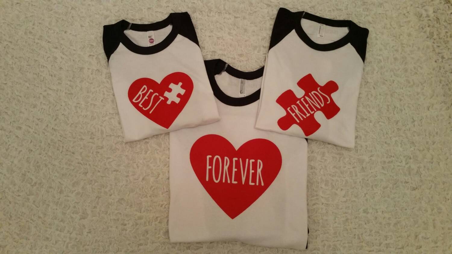 Mommy And Me Set Best Friends Shirts Girls Shirts Boys