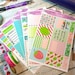 Strawberry Watermelon - Full Weekly Kit - Vertical Planner Stickers - Fruit Kit - Summer Kit - Weekly Kit - Life Planner - Theme Sticker