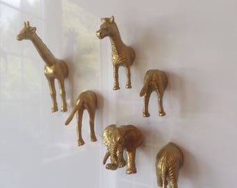 Animal magnets three whole animals six magnets stocking stuffer secret Santa gift