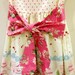 Barefoot Roses by Tanya Whelan Pink Stemmed Flowers 1 Yard