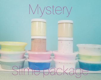 Mystery slime package ~ Blind box ~ Mystery Grab Bag ~ 2 ounce slimes