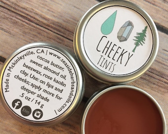 Lip Tint | Tinted Lip Balm | Lip Stain | Lipstick Natural | Lip and Cheek Stain