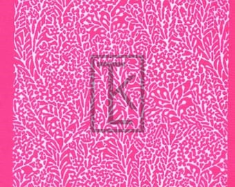 Floral Frolic Silk Screen silkscreen