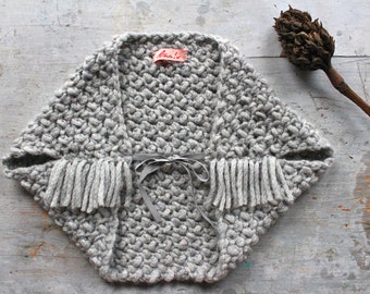 AnaisKids Greta Vest with Fringe