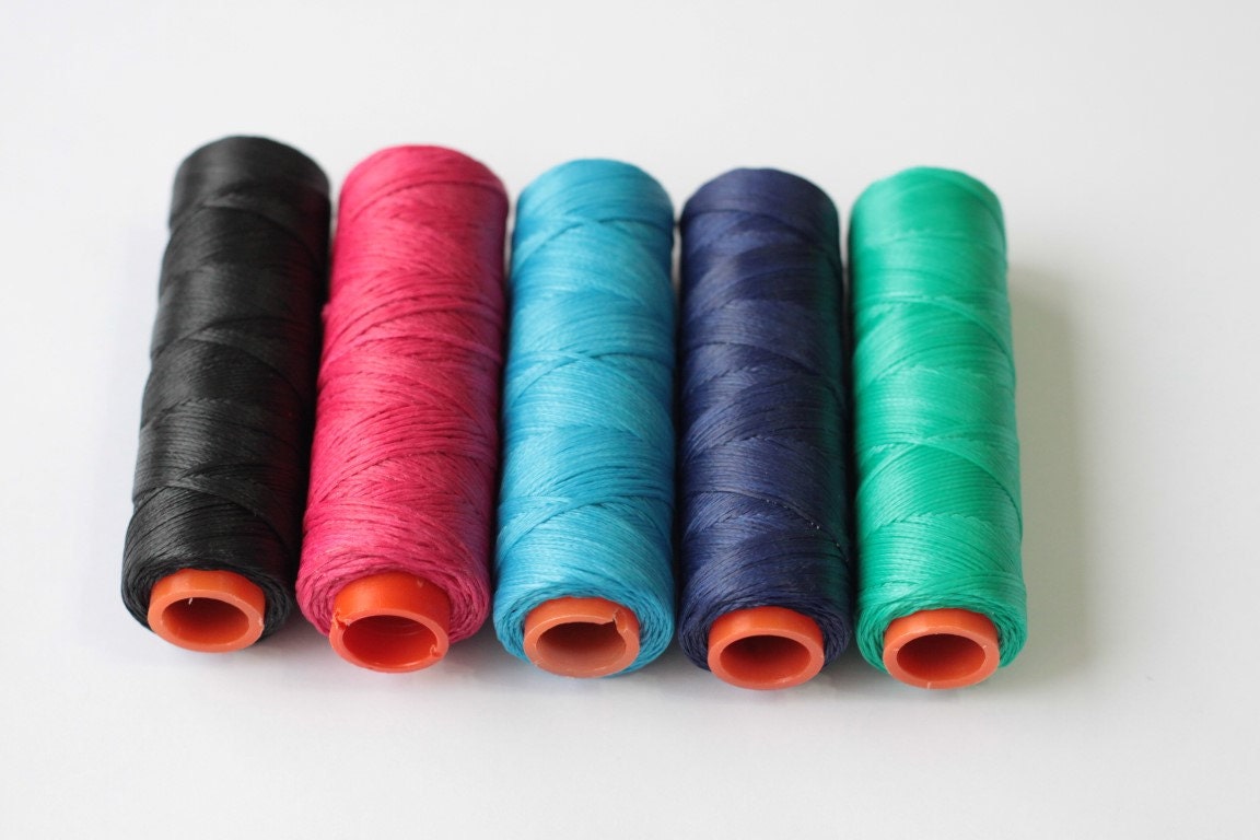 Waxed cord Waxed polyester cord waxed thread knotting cord