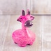 Soapstone Giraffe Pink