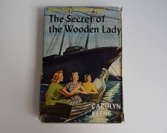 1950 #27 The Secret of the Wooden Lady by Carolyn Keene / Hardcover with Dust Jacket / Nancy Drew Mystery Stories