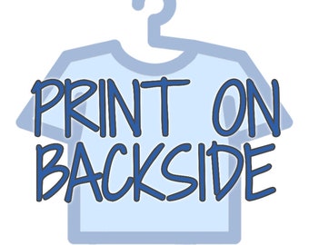 Print on Backside