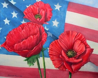 Veteran's Poppies