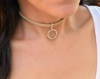 Discreet Day Collar, BDSM Collar, Submissive Day Collar, Slave Collar, Submissive Necklace, BDSM Gifts, Collar Choker Necklace