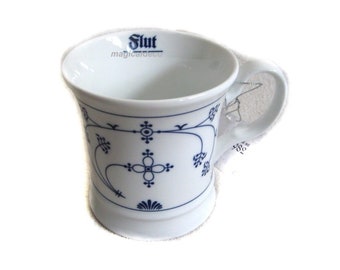 Cup, coffee pot, mug Indian blue-straw flower *