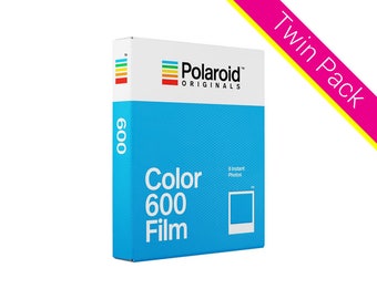 Polaroid Originals 600 Instant Camera Film - Twin Pack - Classic White Frame