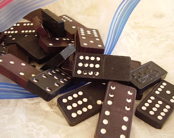 Vintage DOMINO PIECES/Craft Supply