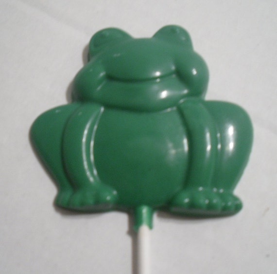 Large Frog Lollipops sucker party favors