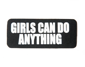GIRLSCANDOANYTHING IRONON PATCH