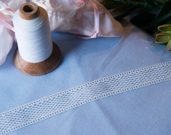 Spanish Lace Insertion - (LSP78INS583) Ecru