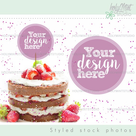 Download Cake Mockup Food Mockup Stock Photos Party Styled Stock