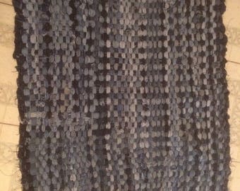 Denim Handwoven Door Mat