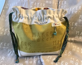 The Maker Knitting Project Bag