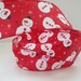 Snowman Ribbon By the Yard 2 1/2" inch wide Christmas Wired Ribbon Holiday Ribbon Red White Ribbon Wreath Tree Center Piece Gift Wrap LC049