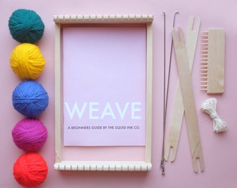 Wooden Weaving Loom Kit (Frida)