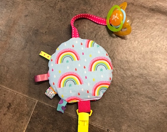 Tie and nipple Rainbow lollipop