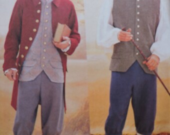 Alexander Hamilton Revolutionary War Historic Costume Butterick 3072 Pattern Size: 44-48