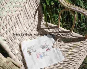 Chart Summer Holiday Memories stitching pocket