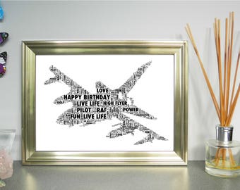 cat personalised word art print free uk p p word cloud