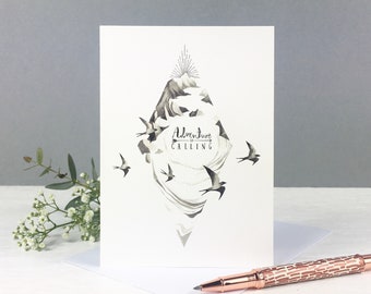 Adventure is Calling Greeting Card