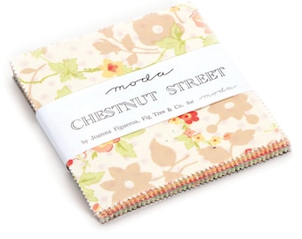 Moda Chestnut Street by Fig Tree Quilts Charm Squares SKU 20270PP