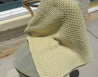 Vintage Granny Square Afghan