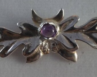 Oak Acorn Sterling Silver pin