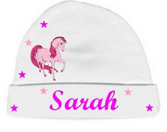 Beanie Baby white Unicorn personalized with name