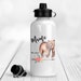 Mama Bear Water Bottle, Custom Water Bottle, Aluminum Water Bottle, Gift for Mom, Gift for New Mom, Baby Shower Gift, Mom Water Bottle