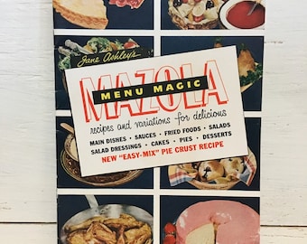 Mazola Menu Magic Cookbook - Vintage Cookbook