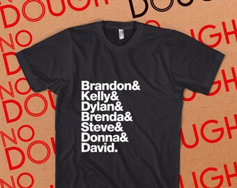 Beverly Hills 90210 BLACK T-Shirt 90s TV