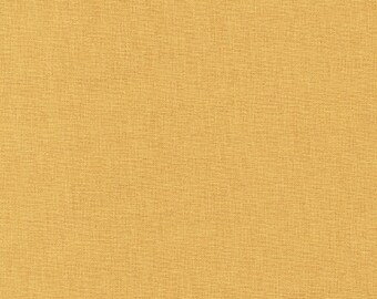 Butterscotch Yellow KONA Cotton from Robert Kaufman Fabrics - K001-349