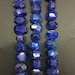 Approx 26pcs,Natural Lapis lazuli Faceted nuggets,Raw Blue Lapis Freeform slice nugget pendant Charms Necklaces Jewelry