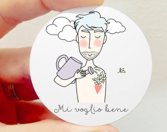 Brooch "I love You"