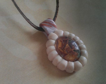 Frozen Cinnamon Pendant