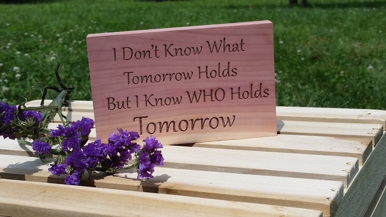Custom Engraved Wooden Desk Plaque Inspirational Wood