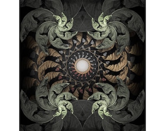 Fine Art Print - Mandala from nature - Momento Ad Vigere 5