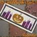 Jack Leaves the Light On, PDF Quilt Pattern for table runner, wall hanging or blocks
